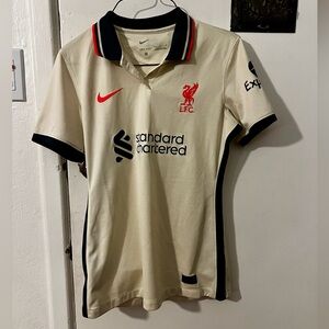 Nike Liverpool FC Cream Polo Shirt - Women’s S
